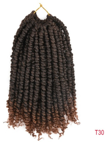 TOMO Pre-twisted Passion Twist Crochet Africain Tresses Crochet Cheveux