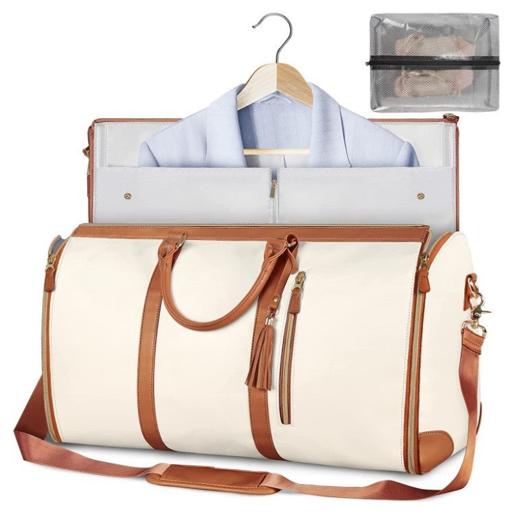 Sac à main de voyage grande capacité sac à main pour femmes, sac de costume pliant | fourre-tout imperméable - Ivory Deals Market