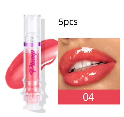 Nouveau tube lèvre riche lèvre couleur légèrement épicée lèvre miel lèvre verre miroir visage lèvre miroir rouge à lèvres liquide