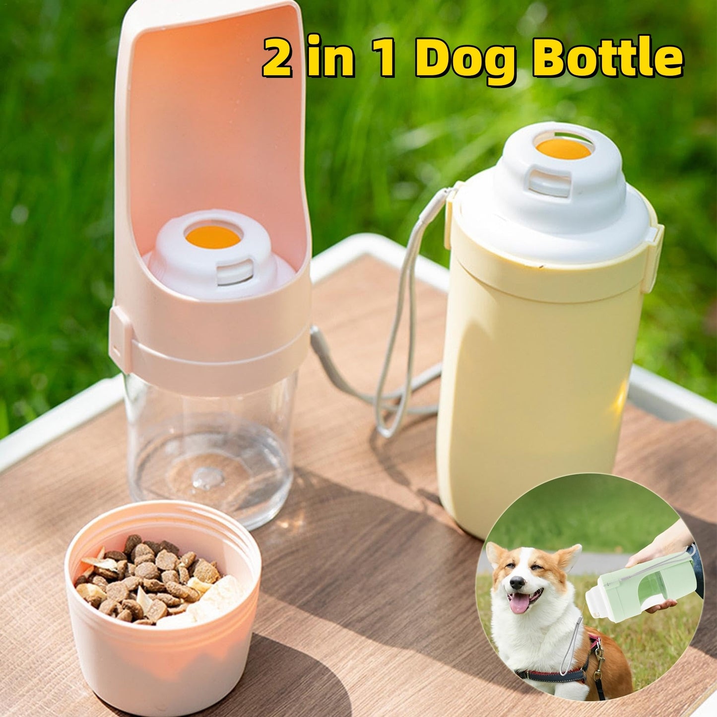 Tasse portable pour chien,