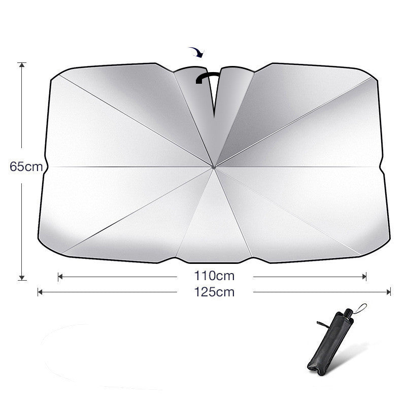 Parasol de protection UV pour pare-brise de voiture pliable, isolant thermique, couverture de fenêtre avant automatique, accessoire d'été pour l'intérieur