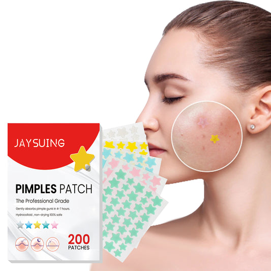 Patchs de bouton pour le visage, patchs d'acné hydrocolloïde | autocollants d'étoile mignonnes | patch de bouton d'acné hydrocolloïde pour couvrir les zits et les imperfections