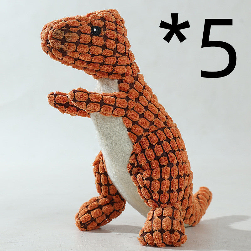 Morsure de chien Résistant En Peluche Sondage Jouet Dinosaure - Ivory Deals Market