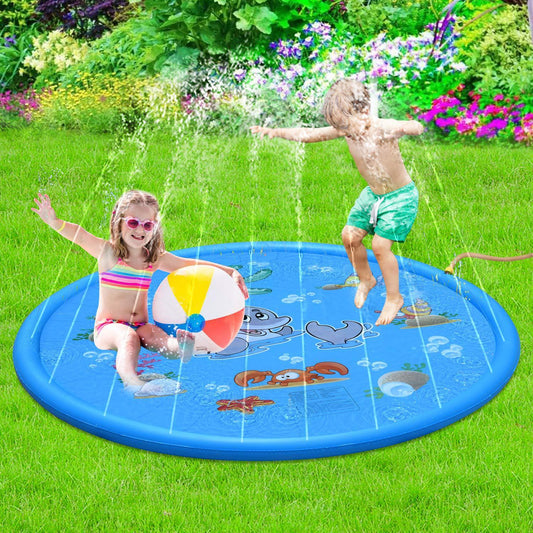 Tapis de piscine durable pour enfants Splash Sprinkle Tapis de jeu