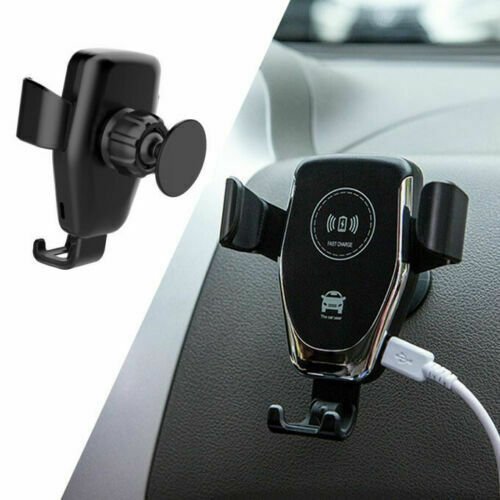 10W QI Sans Fil Rapide Chargeur De Voiture Mount Holder Stand Automatique De Serrage De Charge - Ivory Deals Market