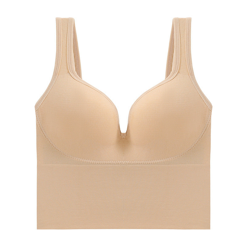 Soutien-gorge de sport avec dos en beauté et bretelles douces.