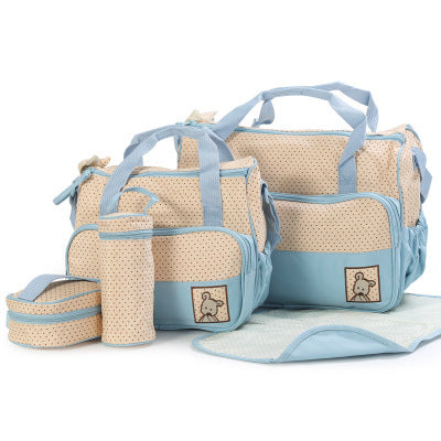 Sac à langer pour bébé Convient pour maman Porte-biberon Bébé Mère Maman Poussette Maternité Sacs à couches Ensembles