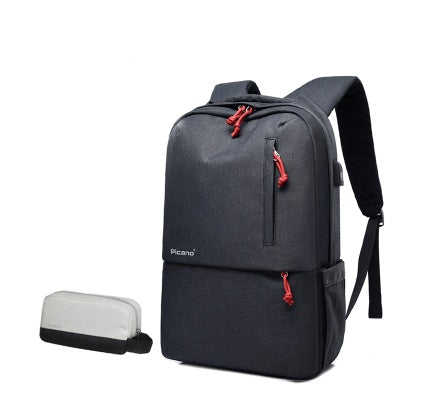 Sac à dos personnalisé Picano pour ordinateur portable, adapté aux hommes et aux femmes, avec fonction de charge USB multifonctionnelle