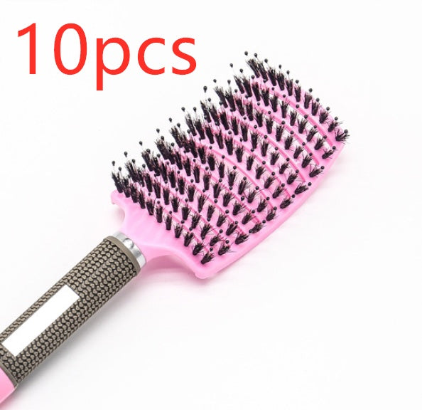 Brosse à cheveux Anti Klit Brushy Haarborstel Femmes Démêlant Brosse à cheveux Poils Nylon Cuir chevelu Massage Teaser Brosse à cheveux Peigne