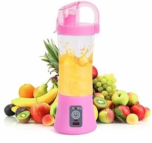 Mixeur à smoothie portable électrique pour fruits, rechargeable par USB.