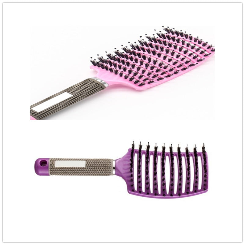 Brosse à cheveux Anti Klit Brushy Haarborstel Femmes Démêlant Brosse à cheveux Poils Nylon Cuir chevelu Massage Teaser Brosse à cheveux Peigne