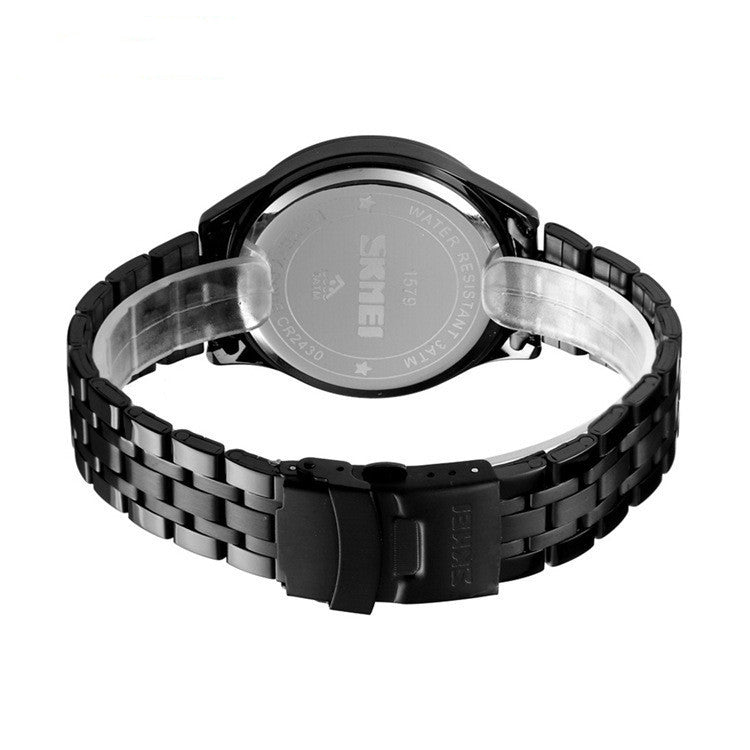 SKMEI 1579 Montre Électronique des Hommes Mode Casual Acier Bande Montre Multifonctions Hommes de Montre