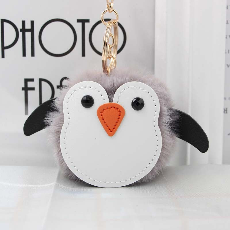 Pendentif de sac à main en peluche créatif