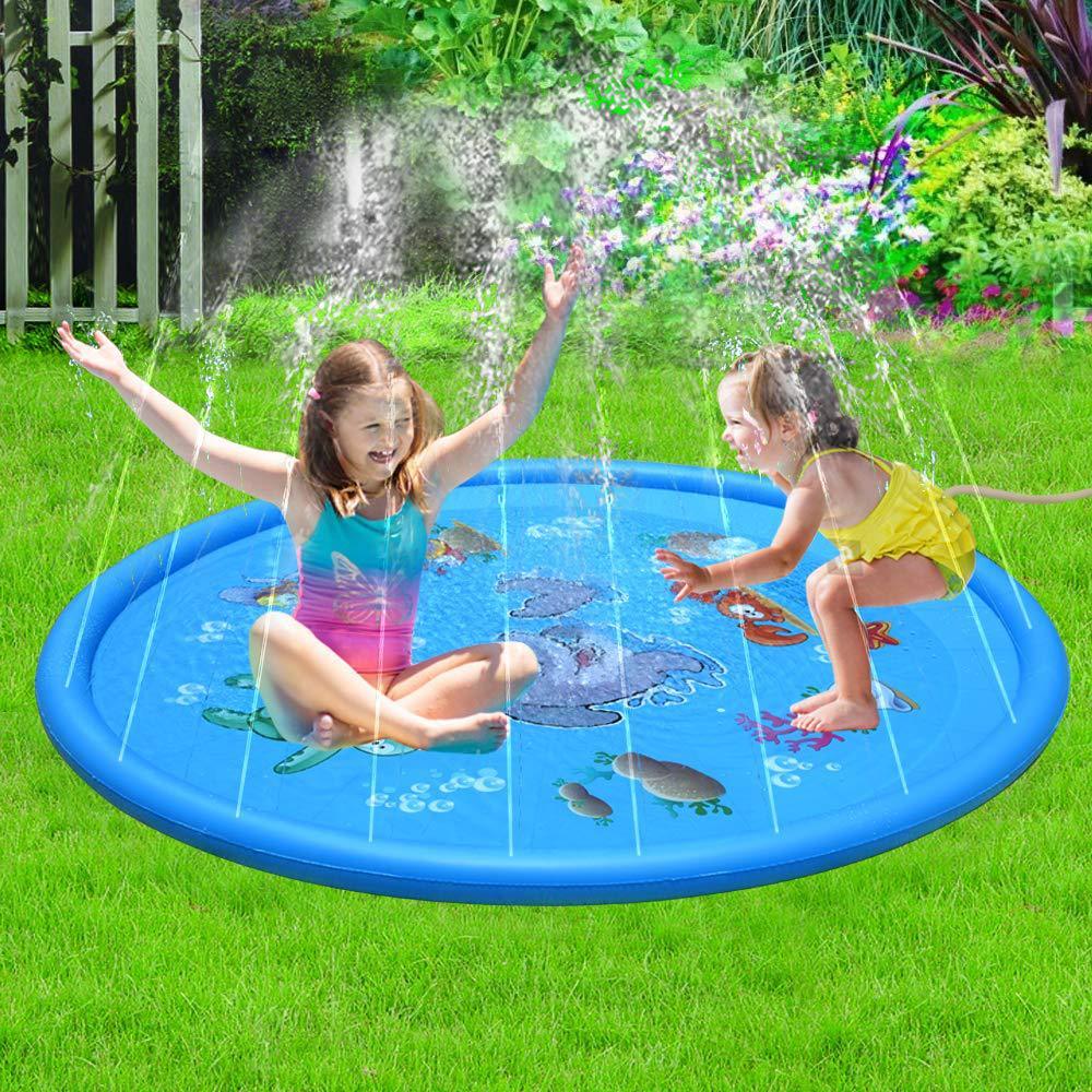 Tapis de piscine durable pour enfants Splash Sprinkle Tapis de jeu