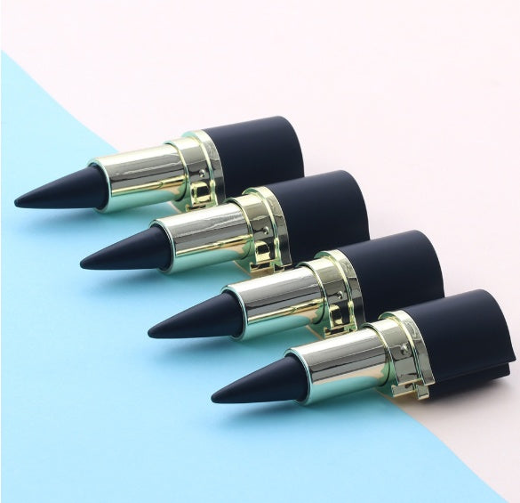 Stylo eyeliner liquide noir imperméable à l'eau pour les yeux, crayon gel cosmétique pour les cils