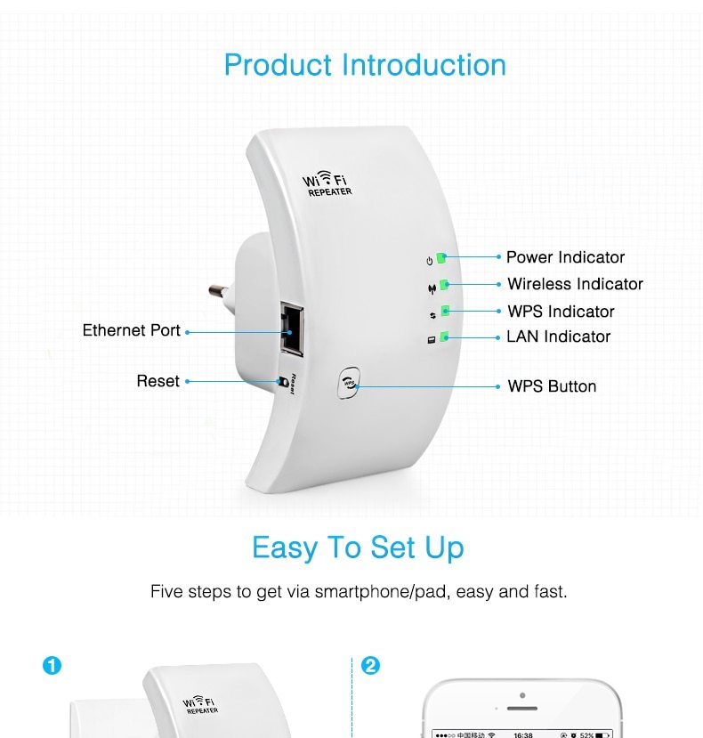 Wifi Répéteur - Ivory Deals Market