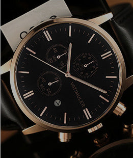 Montre pour hommes multifonction style coréen d'affaires en quartz