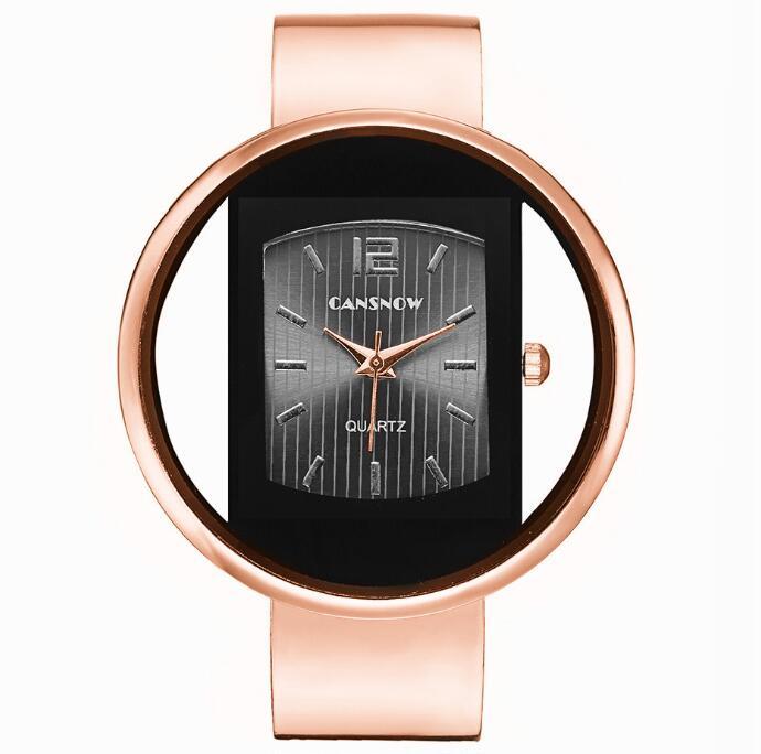 Montres pour femmes, nouvelle marque de luxe, montre-bracelet, cadran en or et argent, montre de soirée pour dames, horloge à quartz.