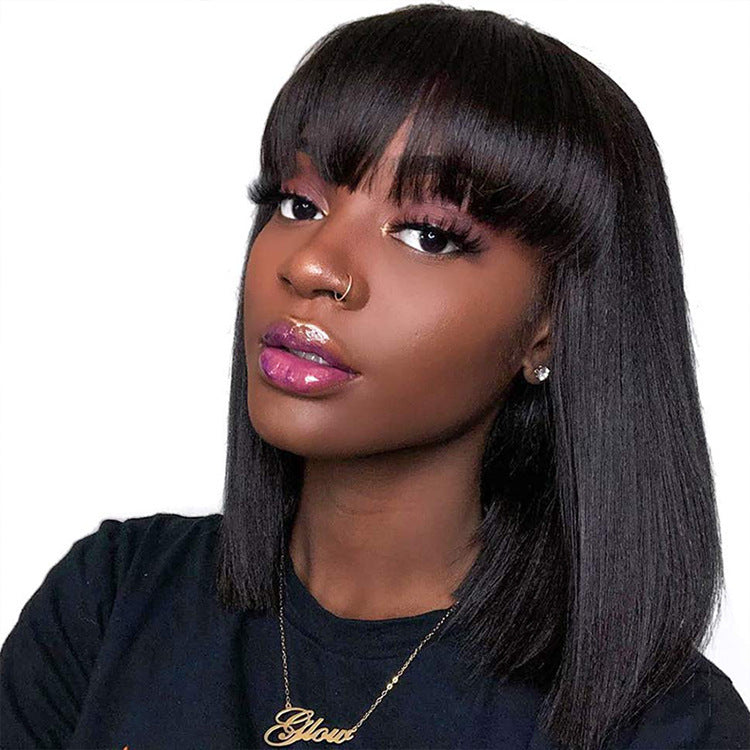 Unice Hair Full Machine Perruques de cheveux humains pour les femmes noires