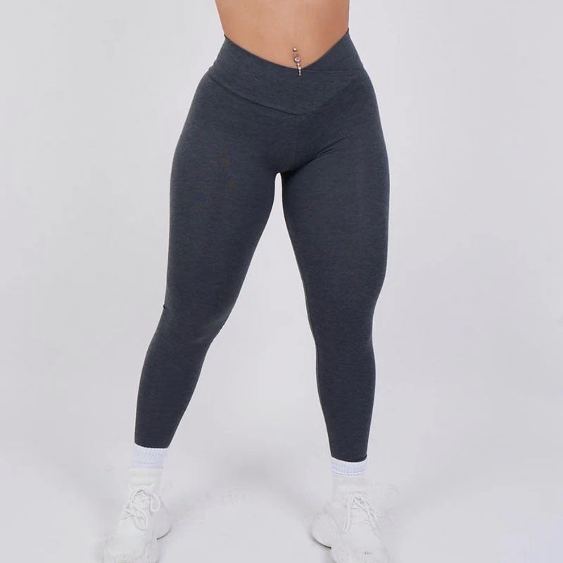 Pantalon de sport pour femmes avec exercices de yoga pour les hanches.