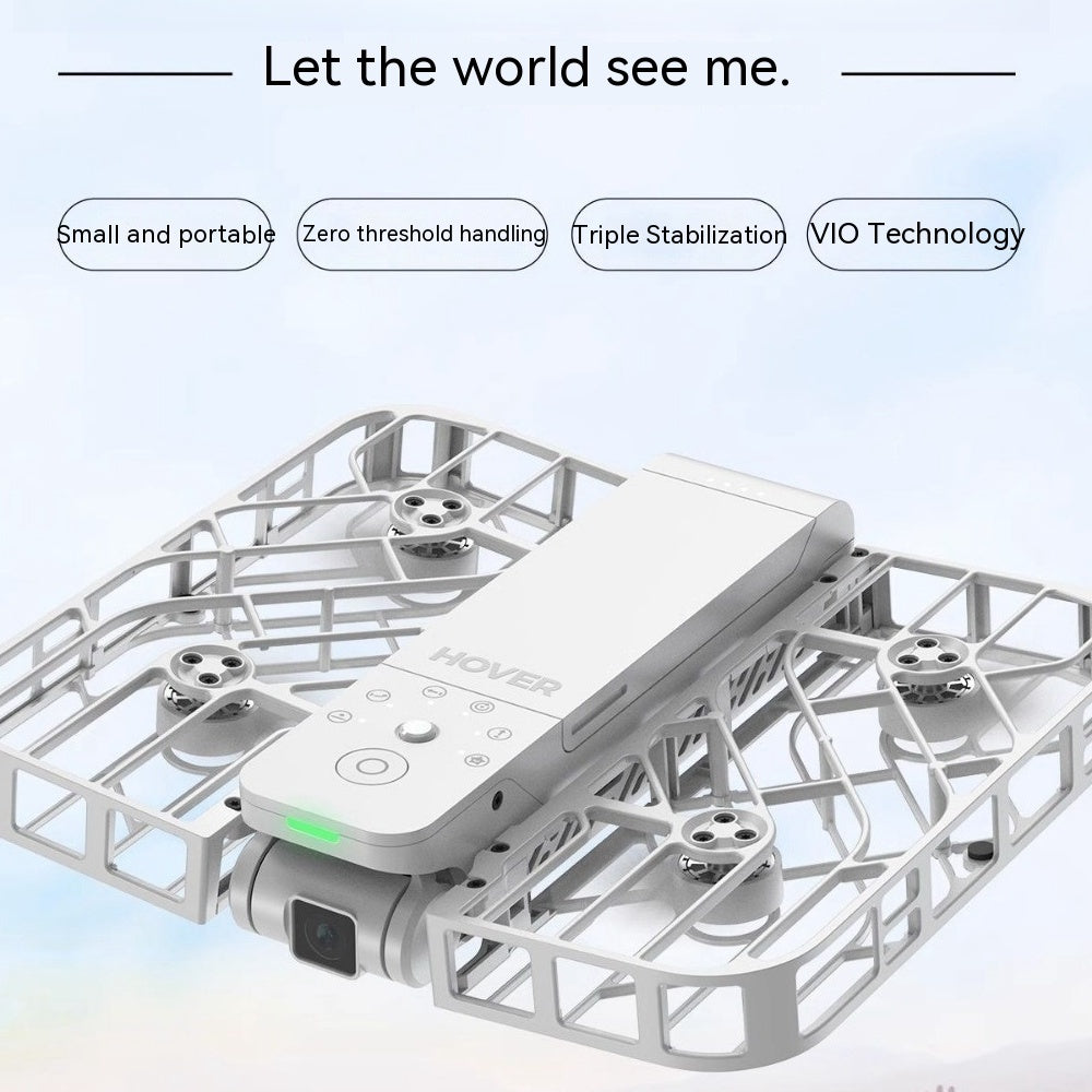 Caméra de vol Hafu suivant le drone