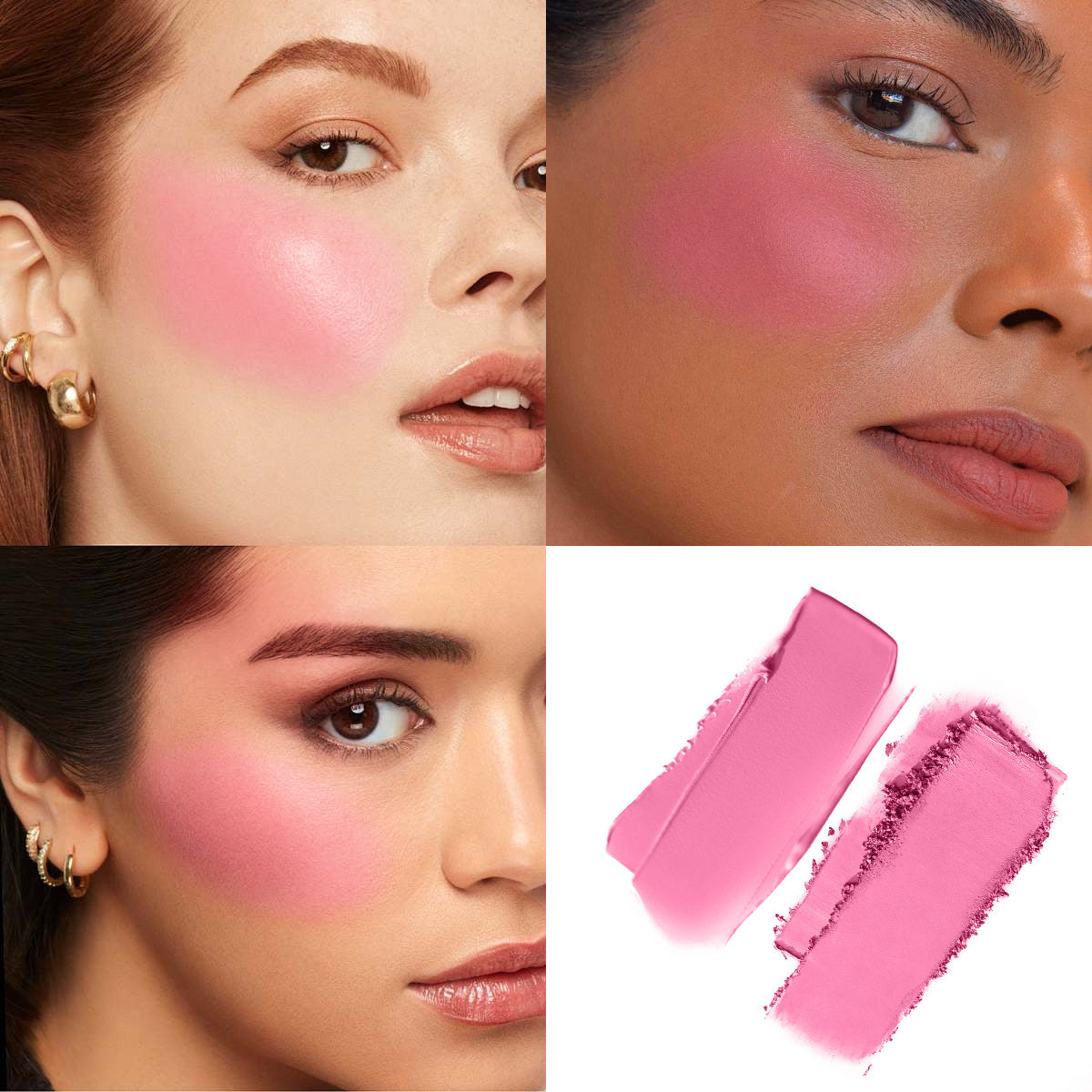 PHOFAY Double-Prendre crème et poudre Blush Duo