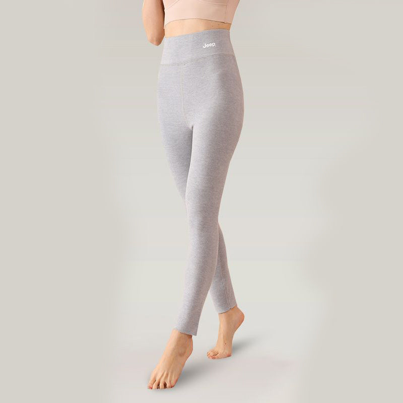 Leggings d'hiver en cachemire, pantalons serrés en velours plus, mode taille haute ajustée pour femmes.