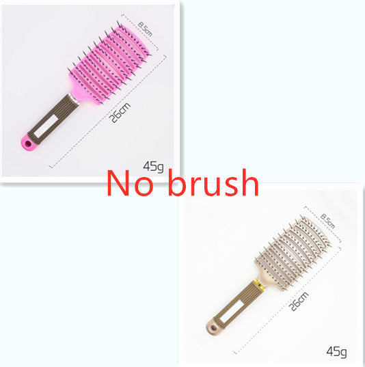 Brosse à cheveux Anti Klit Brushy Haarborstel Femmes Démêlant Brosse à cheveux Poils Nylon Cuir chevelu Massage Teaser Brosse à cheveux Peigne