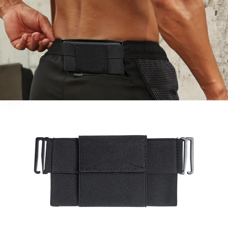 Sac à ceinture invisible extensible pour sports de plein air