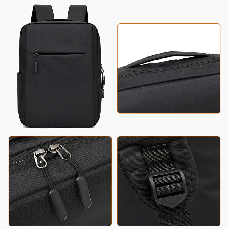 Ordinateur portable Sac À Dos Avec USB Conception D'affaires Sacs Hommes