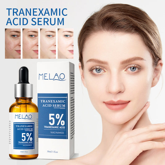 Solution de soins solution acide tranexamique éclaircissant la couleur de la peau