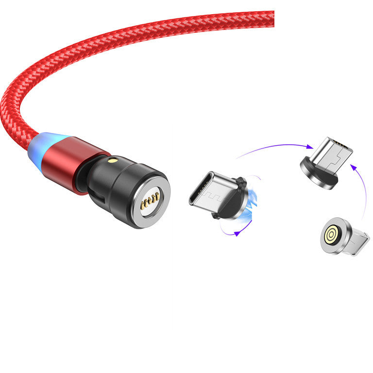 Mobile Téléphone De Charge Trois-en-un Magnétique Câble de Données