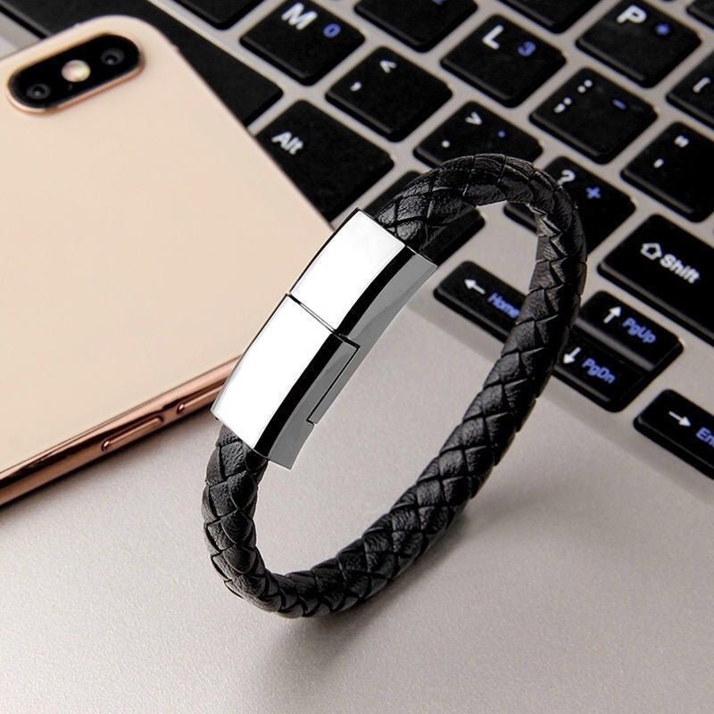 2022 nouveau Bracelet Chargeur USB De Charge Câble de Données De Charge Cordon Pour IPhone14 13 Max USB C Câble Pour Téléphone Micro câble - Ivory Deals Market