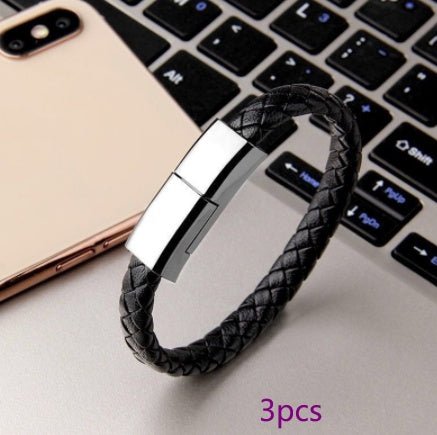 2022 nouveau Bracelet Chargeur USB De Charge Câble de Données De Charge Cordon Pour IPhone14 13 Max USB C Câble Pour Téléphone Micro câble - Ivory Deals Market