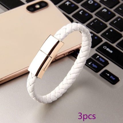 2022 nouveau Bracelet Chargeur USB De Charge Câble de Données De Charge Cordon Pour IPhone14 13 Max USB C Câble Pour Téléphone Micro câble - Ivory Deals Market