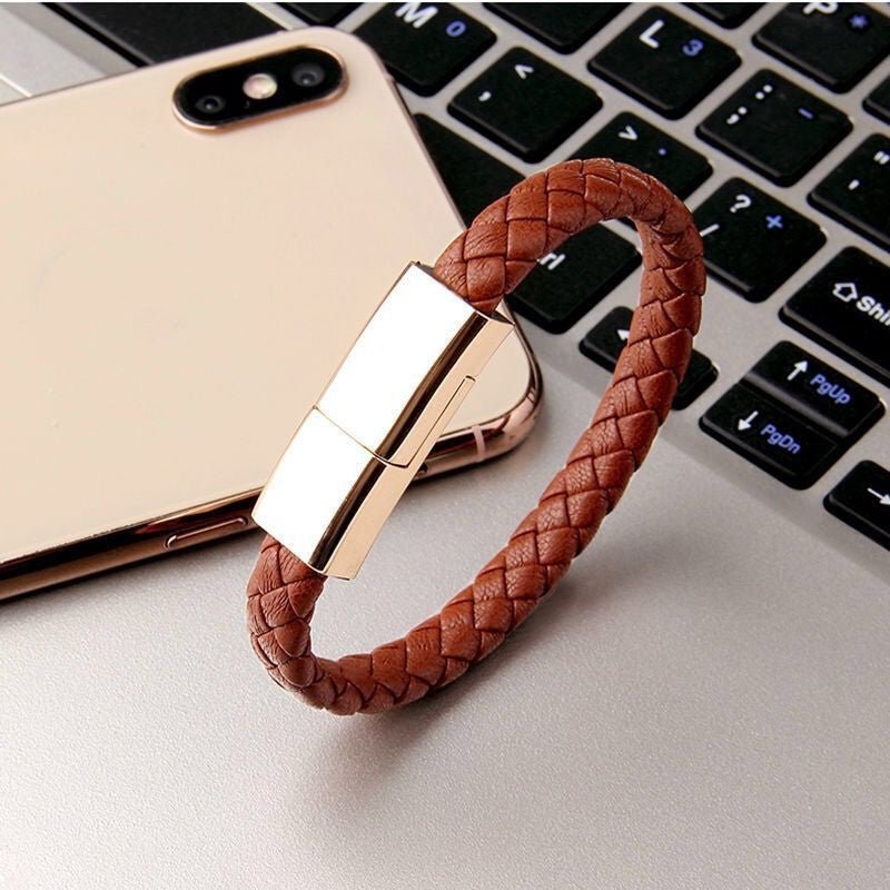 2022 nouveau Bracelet Chargeur USB De Charge Câble de Données De Charge Cordon Pour IPhone14 13 Max USB C Câble Pour Téléphone Micro câble - Ivory Deals Market