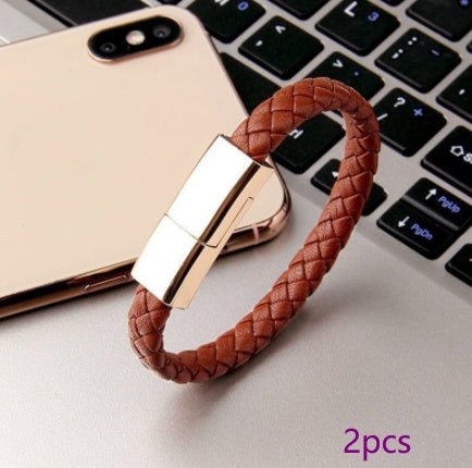 2022 nouveau Bracelet Chargeur USB De Charge Câble de Données De Charge Cordon Pour IPhone14 13 Max USB C Câble Pour Téléphone Micro câble - Ivory Deals Market