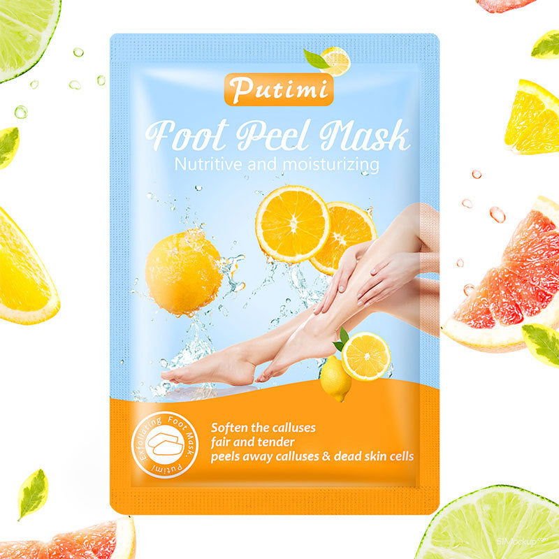 2024 nouveau masque exfoliant pour les pieds SPA pédicure chaussettes enlever la peau morte talons blanchissants peeling pieds soins de la peau anti fissuré - Ivory Deals Market