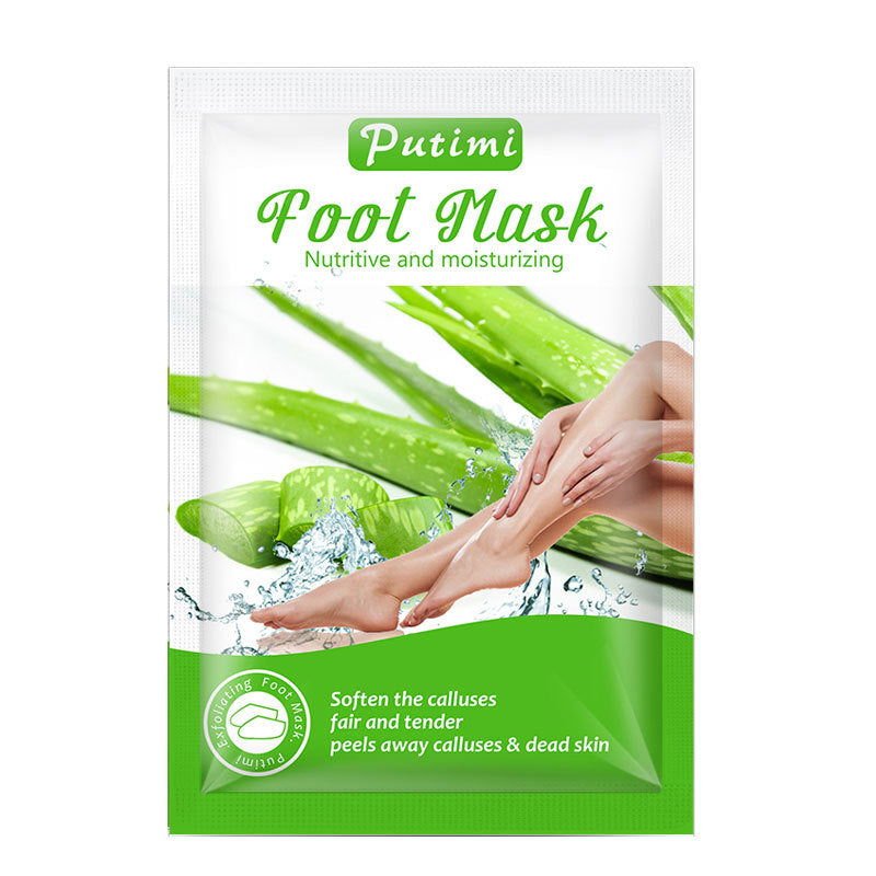 2024 nouveau masque exfoliant pour les pieds SPA pédicure chaussettes enlever la peau morte talons blanchissants peeling pieds soins de la peau anti fissuré - Ivory Deals Market