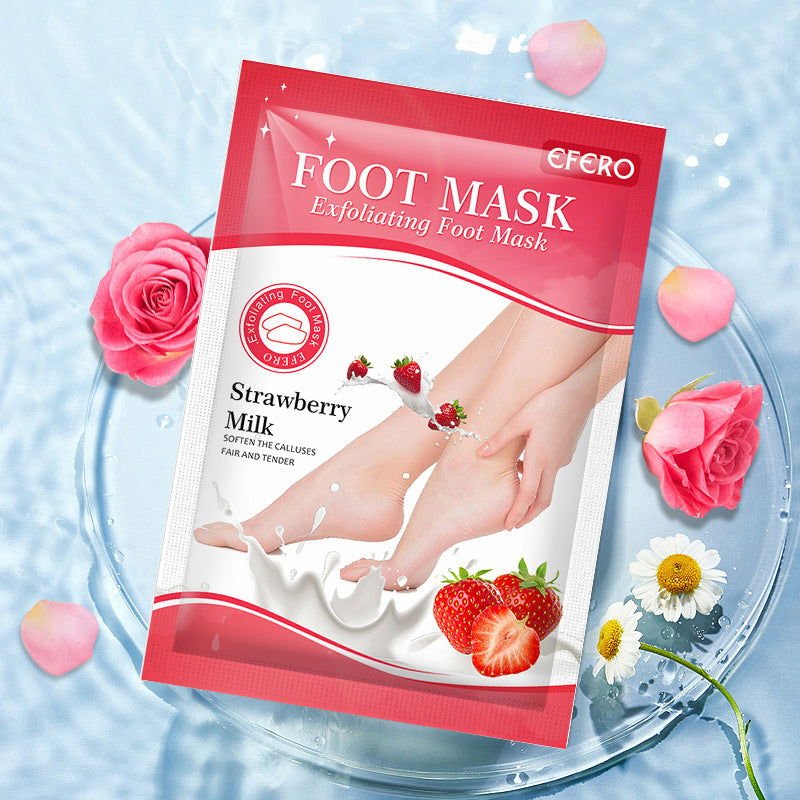 2024 nouveau masque exfoliant pour les pieds SPA pédicure chaussettes enlever la peau morte talons blanchissants peeling pieds soins de la peau anti fissuré - Ivory Deals Market