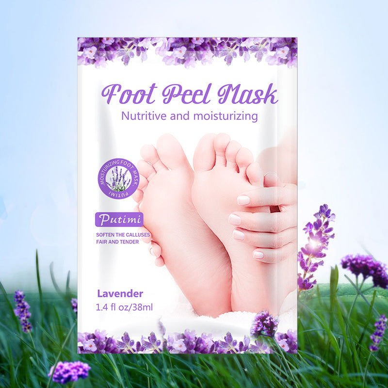 2024 nouveau masque exfoliant pour les pieds SPA pédicure chaussettes enlever la peau morte talons blanchissants peeling pieds soins de la peau anti fissuré - Ivory Deals Market