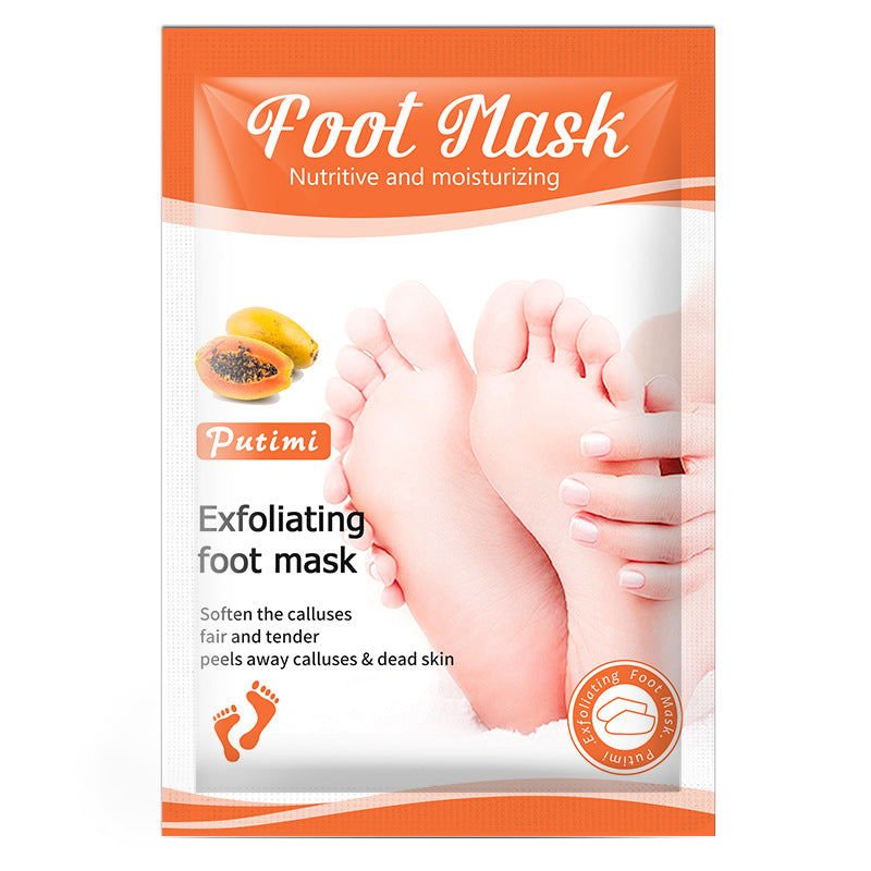 2024 nouveau masque exfoliant pour les pieds SPA pédicure chaussettes enlever la peau morte talons blanchissants peeling pieds soins de la peau anti fissuré - Ivory Deals Market