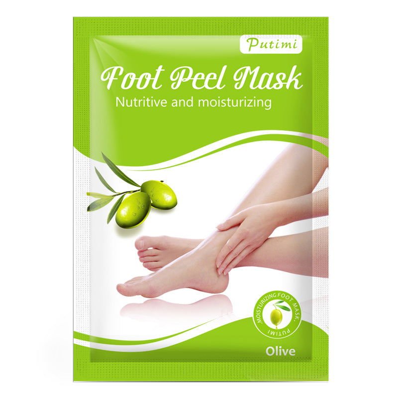 2024 nouveau masque exfoliant pour les pieds SPA pédicure chaussettes enlever la peau morte talons blanchissants peeling pieds soins de la peau anti fissuré - Ivory Deals Market