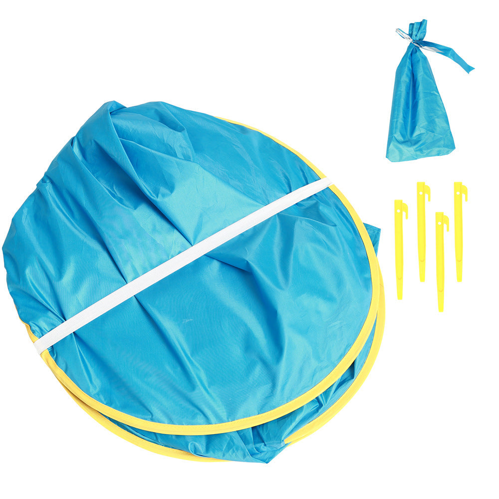 Tente de plage pour bébé, facile à plier, imperméable et protégeant contre les UV