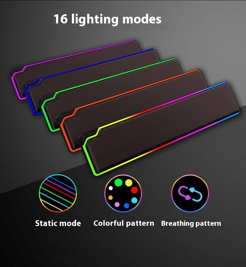 Support pour clavier lumineux à rebond élevé avec prise en charge du clavier RGB