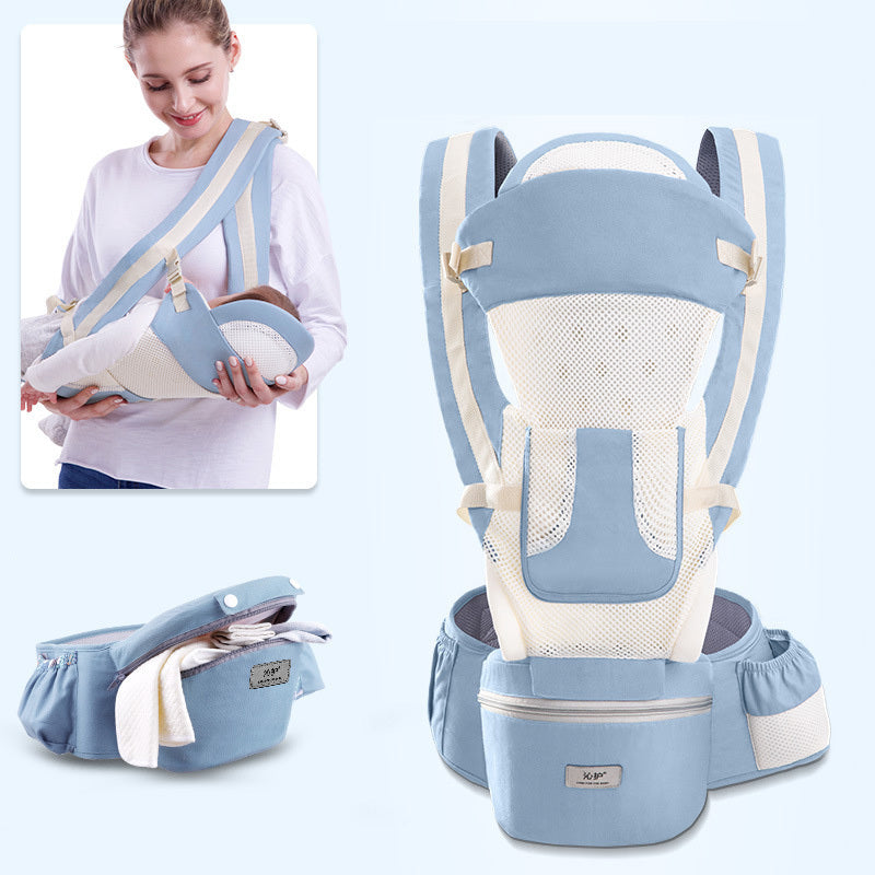 Porte-bébé ergonomique pour nourrisson, siège de hanche pour bébé, 3 en 1, face à l'avant, écharpe kangourou pour bébé.