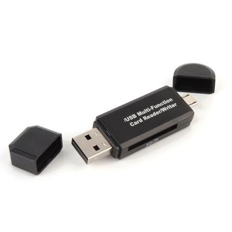 Тип C & micro USB и USB 3 в 1 OTG картридер высокоскоростной USB2.0 Универсальный OTG TF /SD для android компьютер заголовки расширения - Ivory Deals Market