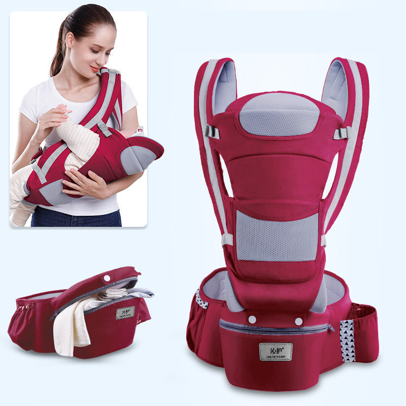 Porte-bébé ergonomique pour nourrisson, siège de hanche pour bébé, 3 en 1, face à l'avant, écharpe kangourou pour bébé.