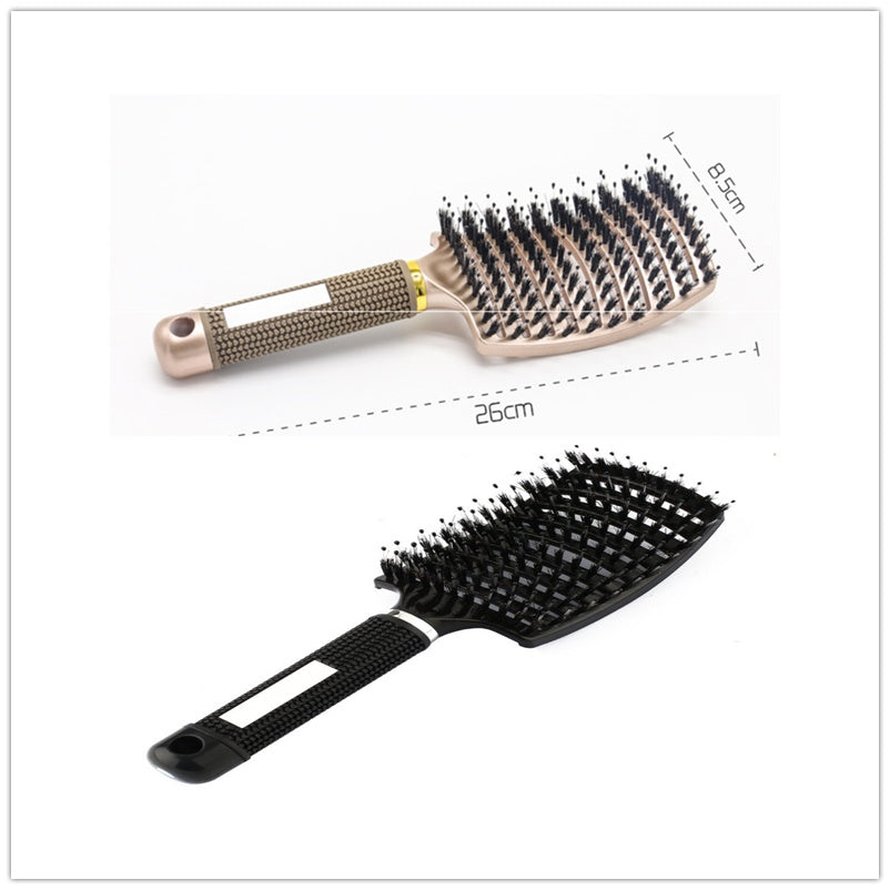 Brosse à cheveux Anti Klit Brushy Haarborstel Femmes Démêlant Brosse à cheveux Poils Nylon Cuir chevelu Massage Teaser Brosse à cheveux Peigne