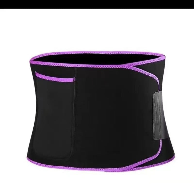 Ceinture de sudation pour le soutien de la taille lors des activités sportives et de fitness.